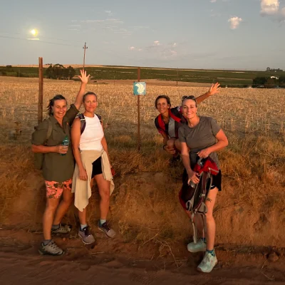 cape camino pilgrims training