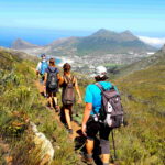 Walking through the South African landscape on Cape Camino